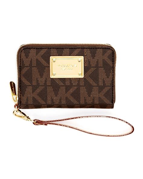 michael kors phone wallet iphone 11|michael kors wallet real.